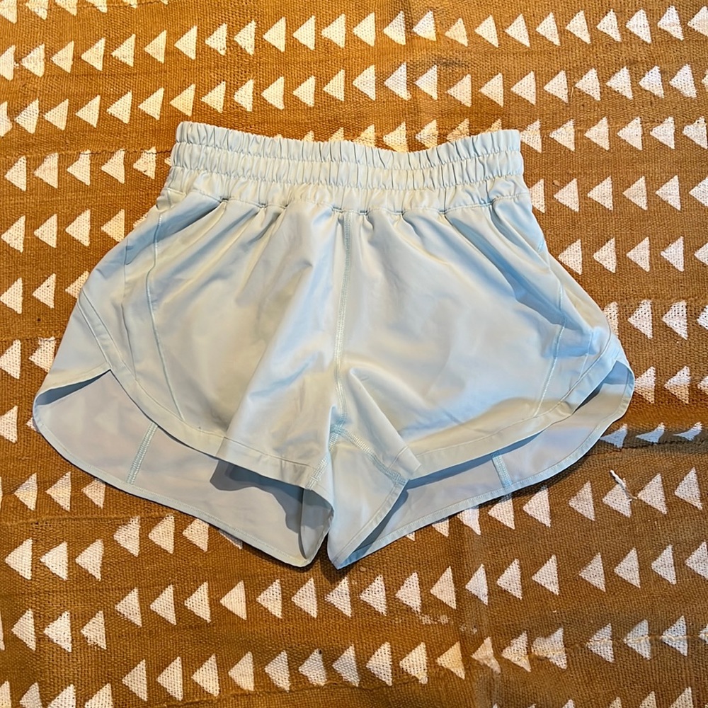 Lululemon Track That High Rise mint green sz 6 3in